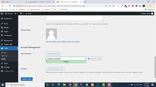 How to Change Your Password in WordPress (Hindi/Urdu) смотреть онлайн