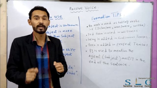 Passive voice-English Grammar lessons-Urdu/Hindi-Abid Habib-SLC смотреть онлайн