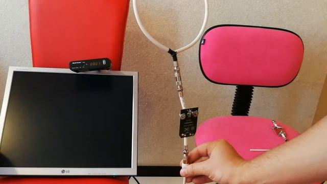 Тест усилителей цифрового TV и самодельных антенн  DVB-T2.