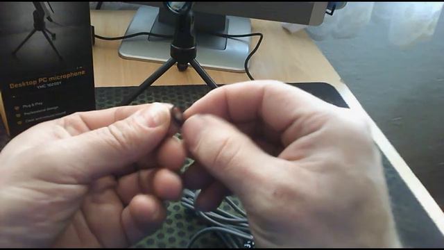 Unboxing YENKEE Desktop PC microphone YMC 1020GY смотреть онлайн