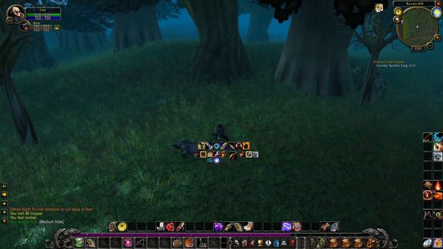 Lets Play Classic WoW - EP.53 - Dwarf Hunter - Gooey Spider Legs