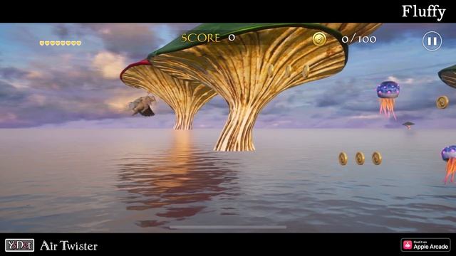 Apple Arcade | Air Twister “Tap Breaker” & “Fluffy” Minigames Intro смотреть онлайн