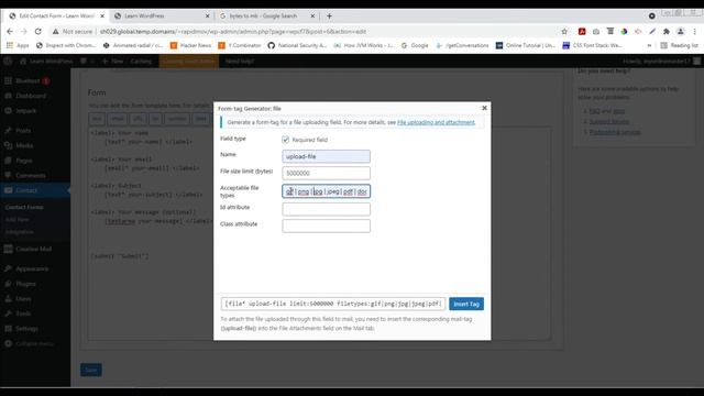 How To Create A File Upload Form using Contact Form 7 In WordPress | Simple & Easy in Hindi смотреть онлайн