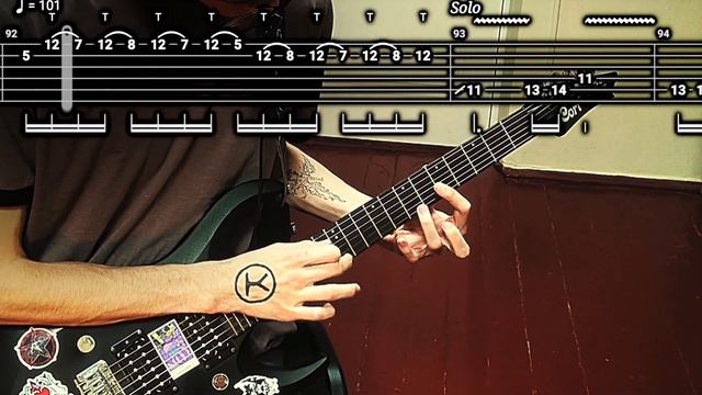 Death - Crystal Mountain | Guitar Cover + TABS смотреть онлайн
