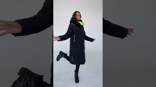 П/пальто зимнее для девочек на био-пухе, Артикул MBY-22502 смотреть онлайн