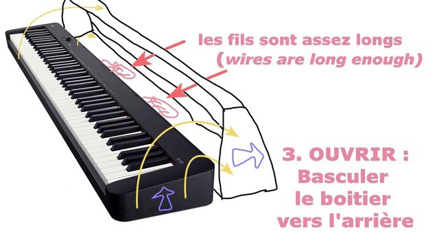 réparation touche CASIO CDP - S100 смотреть онлайн