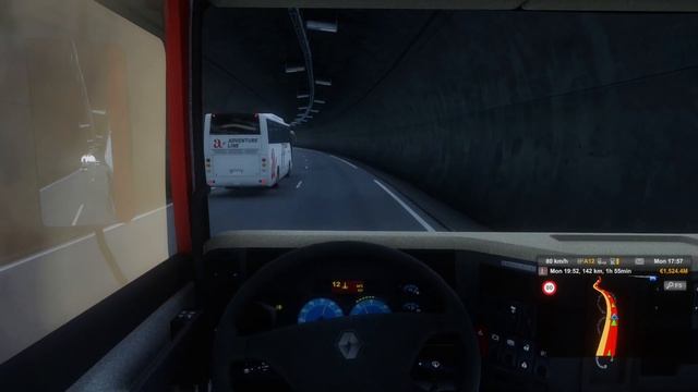 4K | Euro Truck Simulator 2 | Renault Premium DCI | Le Mans ?? - Nantes ?? смотреть онлайн