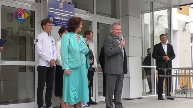1 Cентября в новом корпусе школы №1329.