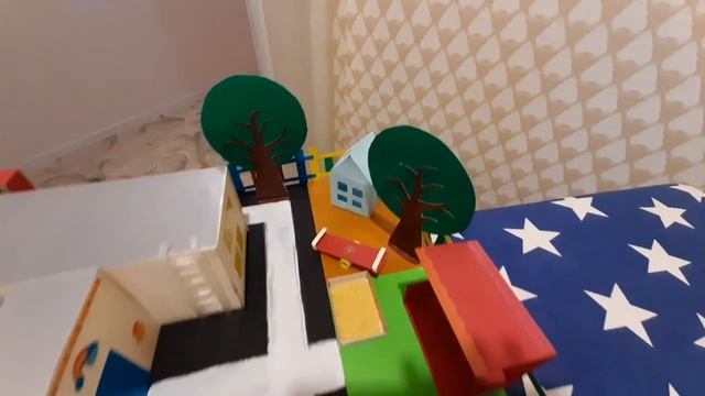 ?Макет детского садика своими руками?