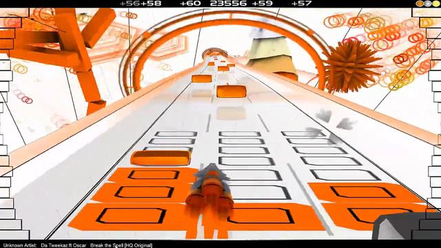 Da Tweekaz - Break the Spell (ft Oscar) - Audiosurf смотреть онлайн