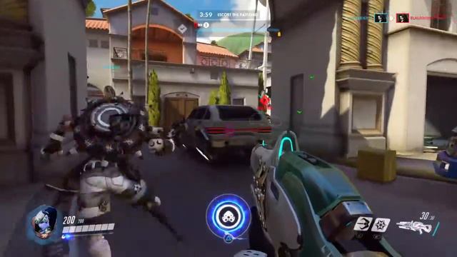 Overwatch: Widowmaker Gameplay! смотреть онлайн