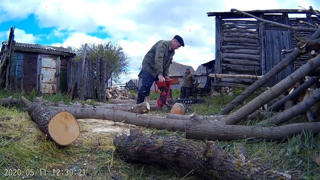 МОТОБЛОК И ДРОВА НА ЗИМУ, смотреть онлайн