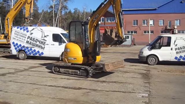 продажа мини экскаватор JCB 8035 смотреть онлайн