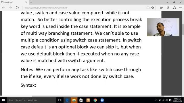 Java | #10|switch case statement , core java. смотреть онлайн