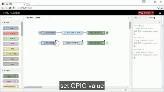 IoT Services - Node-RED SUSI node смотреть онлайн