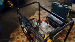 первый(???) капитальный ремонт дизель-генератора Forte 186f