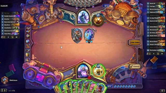 LEGEND MINING PALADIN vs. CONTROL PRIEST | Hearthstone | Badlands | FEBRUARY 2024 смотреть онлайн