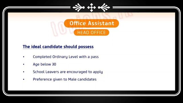 UB Finance Office Assistant Job Vacancies - Job Vacancies in Sri Lanka | Jobz Wire смотреть онлайн
