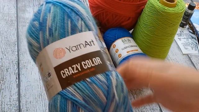 🧶🧶🧶РАСПАКОВКА ПОДАРКА ОТ @Elenaq1972 🧶🧶🧶