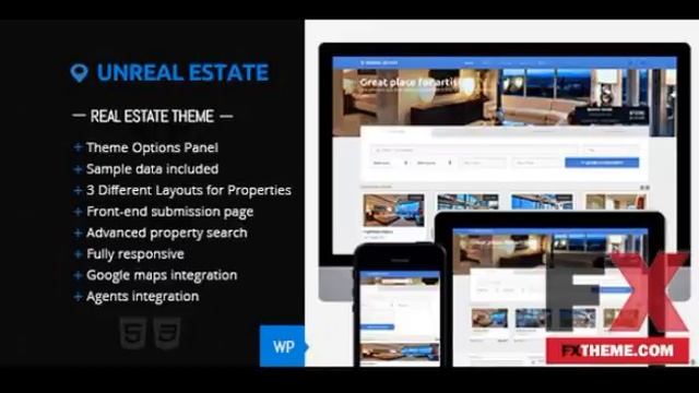 Estate Real Estate WordPress Theme by Greer Kenji смотреть онлайн
