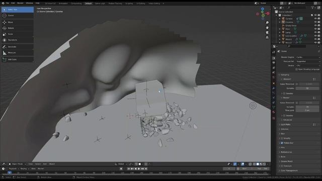 How to export camera data from Blender to After Effects смотреть онлайн