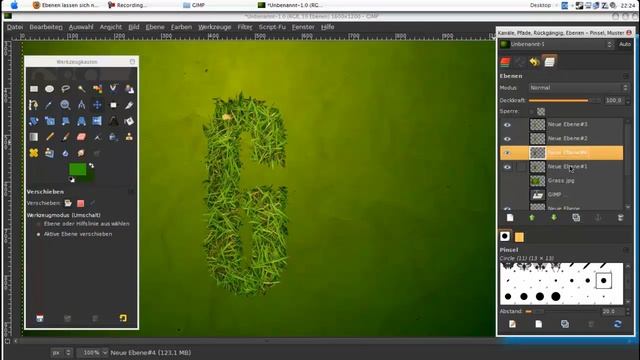 GIMP - Gras Text TuT [Deutsch] / (Part 2) смотреть онлайн