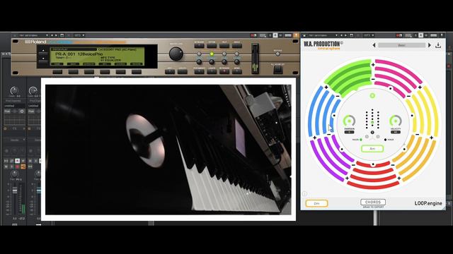 W.A. Production - CHORDS v1 / Studio Demo / Roland 5080 VST / Midi Korg M-50 смотреть онлайн