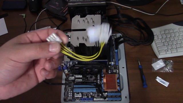 Бюджетный сервер. XEON X3440. Установка процессора. смотреть онлайн