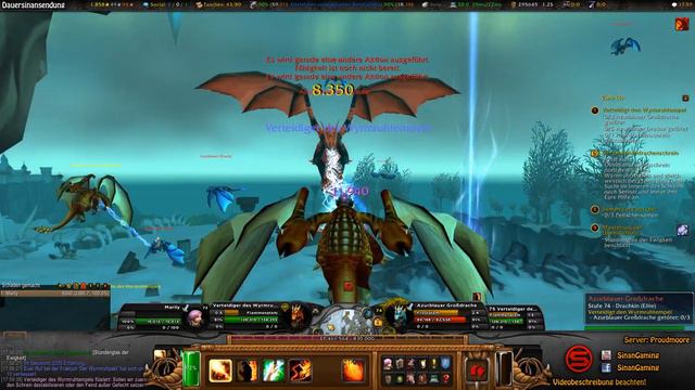 Let's Play World of Warcraft - #169 - Verteidigung des Wyrmruhtempels [Krieger Tank] смотреть онлайн