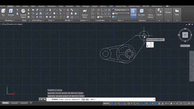 AutoCAD 3D Tutorial Exercise #4- For Beginners смотреть онлайн