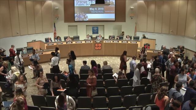 OCPS | 2018-05-08 School Board Meeting