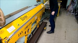 Станок листогибочный SOREX в работе , объективный обзор