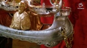 Бари.У мощей святителя Николая чудотворца,службы и молебен.
