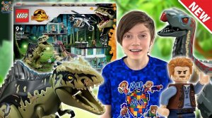 LEGO Jurassic World 76949 - Атака гигантозавра и теризинозавра. Обзор и распаковка.