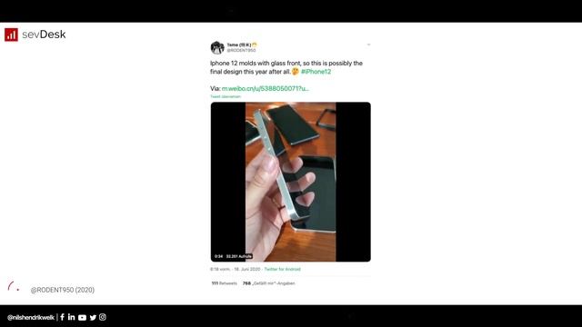 NEUE iPhone 12 PROTOTYPEN, WWDC 2020 & iPhone bald Apple Phone? - Apple News  | Nils-Hendrik Welk смотреть онлайн
