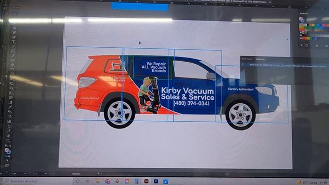 Prepping proof approved vehicle wrap for output (Illustrator) PART 2 смотреть онлайн