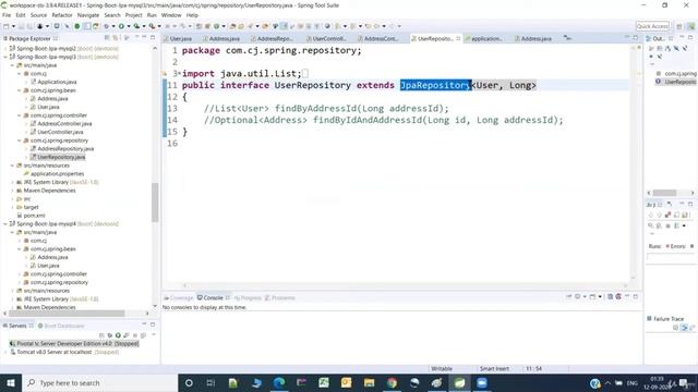 3 Spring Boot JPA, One to Many Entity Relation смотреть онлайн