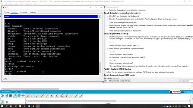 CCNAv7 Modulo 1 Laboratorio 1 смотреть онлайн