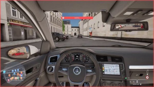 City Driver - Volkswagen Golf Gameplay Free Roam PS5 4K 60Fps