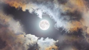 Футажи. Луна.Ночь.