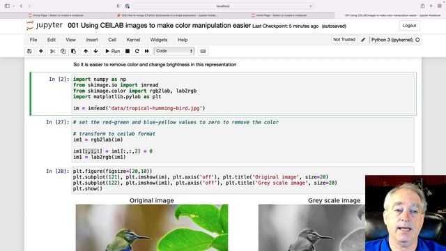 Python Image Manipulation using CEILAB format смотреть онлайн