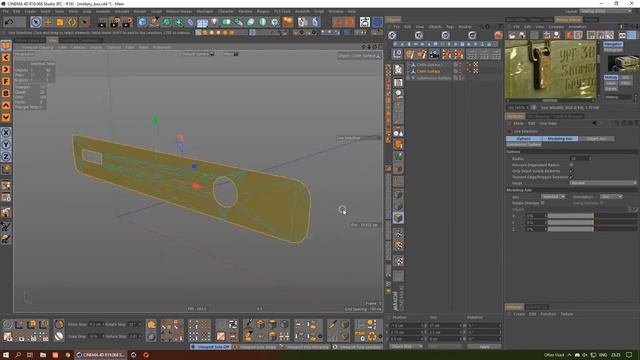 Урок 4. Создание замка для ящика. Моделирование в Cinema 4D смотреть онлайн