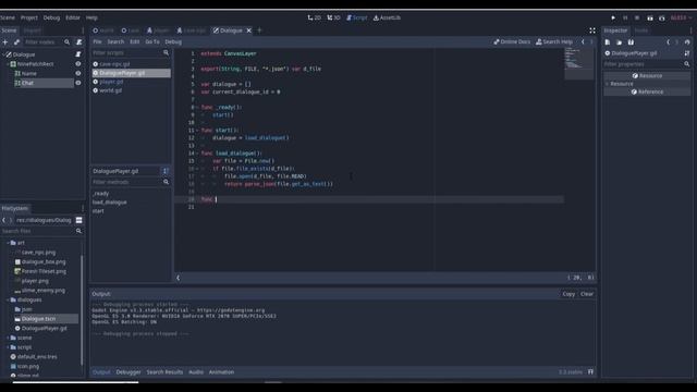 How to Create a DIALOGUE SYSTEM in Godot смотреть онлайн