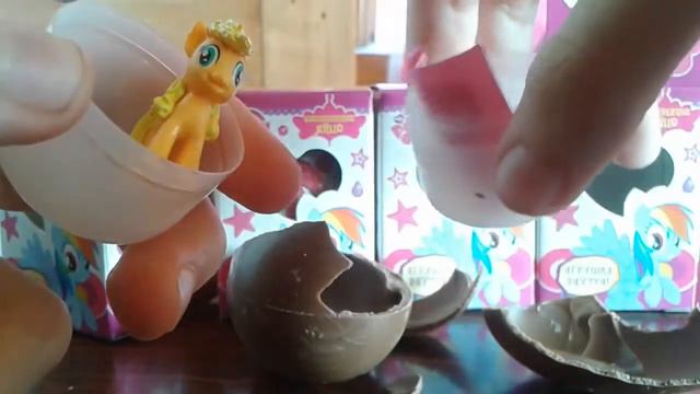 Шоколадные яйца My Little Pony от компании Конфитрейд смотреть онлайн