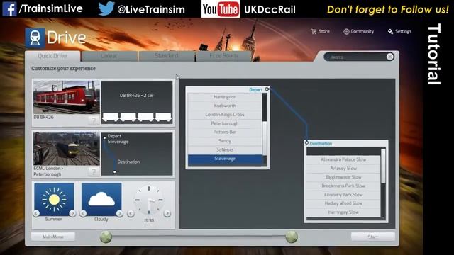 Train Simulator 2015 Tutorial - Navigating the Menu System смотреть онлайн