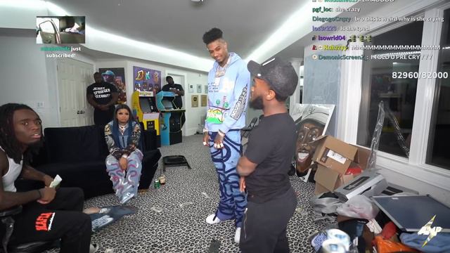 Blueface & Chrisean Rock Get Into FIGHT On Stream.. смотреть онлайн
