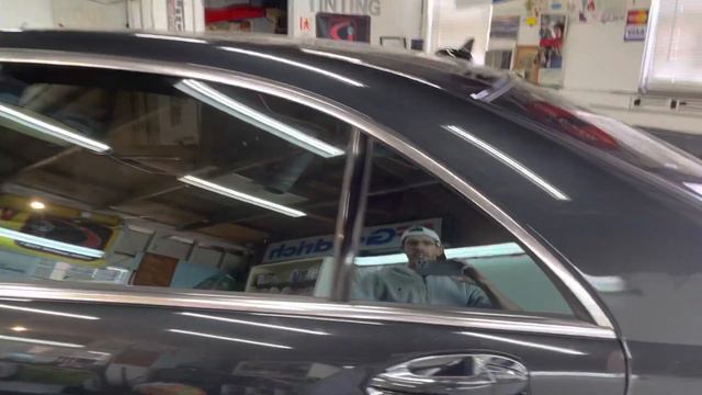 Window tint on a 2012, Mercedes S550￼ смотреть онлайн