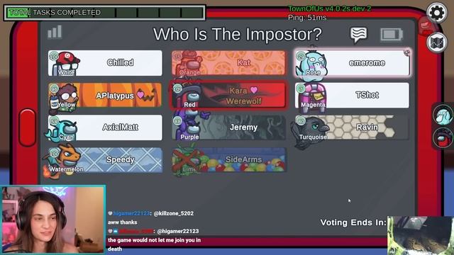 AMONG US Town of Us + Proxy w/ KyrSP33DY, ChilledChaos, JeremyDooley, AxialMatt, Platy, and others смотреть онлайн