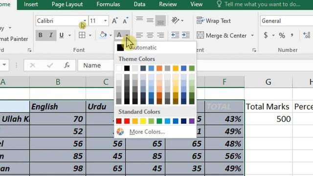 Excel Home Tab & Ribbon Group Lesson - 1 (Urdu) | Part 1 смотреть онлайн