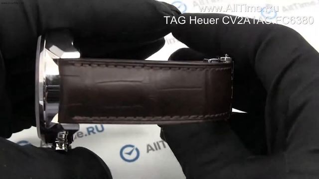 Обзор. Швейцарские наручные часы TAG Heuer CV2A1AC.FC6380 с хронографом смотреть онлайн